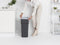 Brabantia Sort & Go Prullenbak - 40 liter - Ruimtebesparend - Donkergrijs