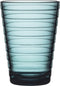 Iittala Aino Aalto - Tumbler Glazen Set - Waterglas - Vaatwasserbestendig - Zeeblauw - 33 cl - 2 Stuks