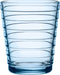 Iittala Aino Aalto - Tumbler Glazen Set - Waterglas - Vaatwasserbestendig - Aquablauw - 22 cl - 2 Stuks