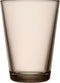Iittala Kartio Tumbler Glazen Set - Waterglas - Vaatwasbestendige Longdrinkglazen - Linnen - 40 cl - 2 Stuks