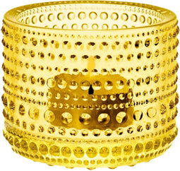 Iittala Kastehelmi Theelichthouder / Kaarshouder / Waxinelichthouder Glas - Sfeerlicht - Citroen - 64mm - 1 Stuk