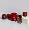 Iittala Kastehelmi Theelichthouder / Kaarshouder / Waxinelichthouder Glas - Sfeerlicht - Cranberry - 64mm - 1 Stuk