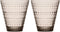 Iittala Kastehelmi - Tumbler Glazen Set - Waterglas - Vaatwasserbestendig - Linnen - 30 cl - 2 Stuks