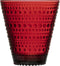 Iittala Kastehelmi Tumbler Glazen Set - Waterglas - Vaatwasbestendig - Cranberry - 30 cl - 2 Stuks