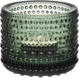 Iittala - Kastehelmi - Waxinelichthouder - 64mm - Dennengroen