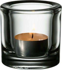 Iittala Kivi Theelichthouder / Kaarshouder / Waxinelichthouder Glas - Sfeerlicht - Transparant - 60mm - 1 Stuk