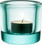 Iittala Kivi Theelichthouder / Kaarshouder / Waxinelichthouder Glas - Sfeerlicht - Watergroen - 60mm - 1 Stuk