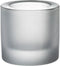 Iittala Kivi Theelichthouder / Kaarshouder / Waxinelichthouder Glas - Sfeerlicht - Mat - 60mm - 1 Stuk