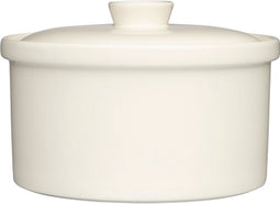 Iittala Teema Serveerschaal met Deksel - Porseleinen Schaal - Opbergpot - Wit - 2,3L - 1 Stuk