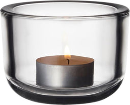 Iittala Valkea Theelichthouder – Waxinelichthouder glas – Kaarsenhouder – Helder – 60mm