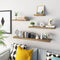 Wandplank - Vrij zwevend - Houten plank 30 x 38 mm - Tot 10 kg