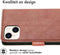 iMoshion Hoesje Geschikt voor iPhone 14 Plus Hoesje Met Pasjeshouder - iMoshion Luxe Bookcase - Bruin