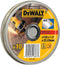 DeWalt DT42340TZ Doorslijpschijf in blik - 125 x 22,23 x 1,2mm - inox (10st)