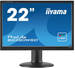 Iiyama ProLite B2280WSD-B1 Zwart