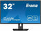iiyama ProLite XB3270QS-B5 - 32 Inch - IPS - QHD - In hoogte verstelbaar