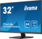 Iiyama ProLite XU3294QSU-B1 - QHD Monitor - USB-hub - 32 inch