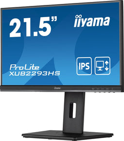 iiyama ProLite XUB2293HS-B5 - 22 Inch - IPS - Full HD - In hoogte verstelbaar