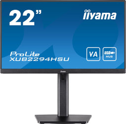 Iiyama ProLite XUB2294HSU-B2 Zwart (hoogte verstelbare voet)