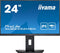 Iiyama ProLite XUB2492HSN-B5 - Full HD Monitor - USB-C-dock - 65w - RJ45 - Verstelbaar - 24 inch