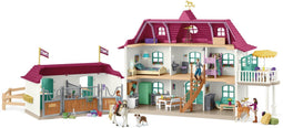 Schleich HORSE CLUB - Lakeside Landhuis en -stal - Paardenboerderij met accessoires