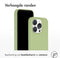 Accezz Liquid Silicone Backcover iPhone 15 Pro - Schokabsorberend - Groen