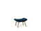 Beliani VEJLE - Chesterfield fauteuil - Blauw - Fluweel