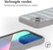 imoshion Hoesje - Geschikt voor iPhone 13 - EasyGrip Backcover - Grijs
