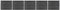 vidaXL - Schuttingpanelenset - 353x146 - cm - HKC - bruin