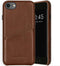 Selencia Hoesje Geschikt voor iPhone SE (2022) / SE (2020) / 8 / 7 / 6s / 6 Hoesje Met Pasjeshouder - Selencia Vayu Vegan Lederen Backcover - Bruin