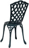 vidaXL - Tuinstoelen - 2 - stuks - Groene - Gietaluminium