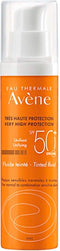 Zonnebrandcrème met Kleur Avene Tinted Fluid SPF50+ (50 ml)