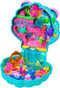 Polly Pocket Glittereiland - Compacte Speelfigurenset - 1 micro-zeemeerminpop en 11 accessoires
