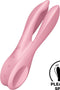 Satisfyer 'Treesome 1', 14 cm, oplegvibrator, 3 motoren, stimulatie van schaamlippen en clitoris