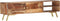 vidaXL - Tv-meubel - 140x30x40 - massief - sheeshamhout