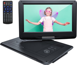 YOTON YD155 - Draagbare DVD-Speler - 15,5" HD-Scherm 270° Draaibaar - Zwart