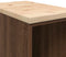 vidaXL - Garagekast - 30x51x85 - cm - massief - grenenhout - bruin - eikenkleurig