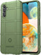 iMoshion Hoesje Geschikt voor Samsung Galaxy A14 (4G) Hoesje Siliconen - iMoshion Rugged Shield Backcover - Groen