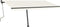 vidaXL - Luifel - vrijstaand - handmatig - uittrekbaar - 450x350 - cm - crèmekleurig