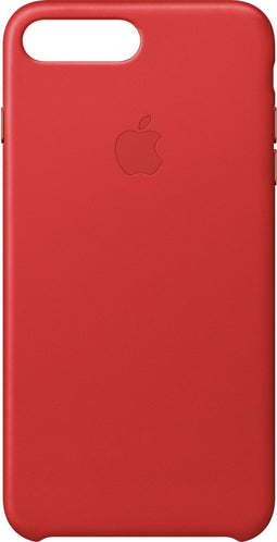 Apple iPhone 7 Plus - Hard Case - Echt leder - Rood