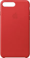 Apple iPhone 7 Plus - Hard Case - Echt leder - Rood