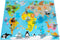 3D Wereldpuzzel | 40 X 50 CM | 48 puzzelstukjes | puzzel voor kinderen vanaf 4 jaar | educatieve puzzel | puzzel dieren