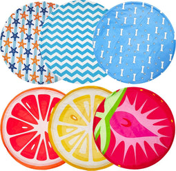 Duvoplus - Dierenmat - Hond - Koelmat Rond 60x60x0,8cm Gemengde Kleuren - 1st