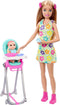 Barbie Skipper Babysitters - Barbiepop - 10-delige speelset