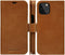 Dbramante1928 iPhone 12/12 Pro - Flip cover - Magneetsluiting en ruimte voor pasjes - Cognac