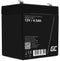Green Cell AGM44 - Accu Lood-zuur 12V 4,5Ah - 101mm hoog