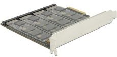 Delock PCI Express Card - 4 x internal M.2 Key B - met RAID ondersteuning