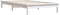 vidaXL - Bedframe - massief - grenenhout - wit - 100x200 - cm