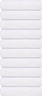vidaXL - Douchehanddoeken - 10 - st - 70x140 - cm - 360 - g/m² - 100% - katoen - wit