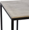 Atmooz - Bijzettafel Vanger - ruw antiek brons - Rechthoekig - Binnen - Interieur - Goud Brons en zwart - Hoogte 55cm - Metaal