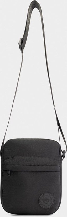 JR. - ESSENTIAL SHOULDER BAG - 100% polyester - Zwart